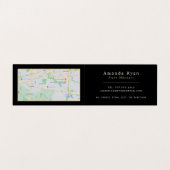 Planet Saturn, Astronomin, Astronomie Store Visitenkarten (Innenseite Aufgefaltet)