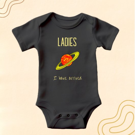 Planet Saturn Baby Strampler