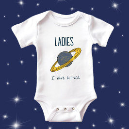 Planet Saturn Baby Strampler