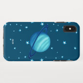 Planet Saturn Coole Weltraumstars zeichnen Case-Mate iPhone Hülle (Rückseite (Horizontal))