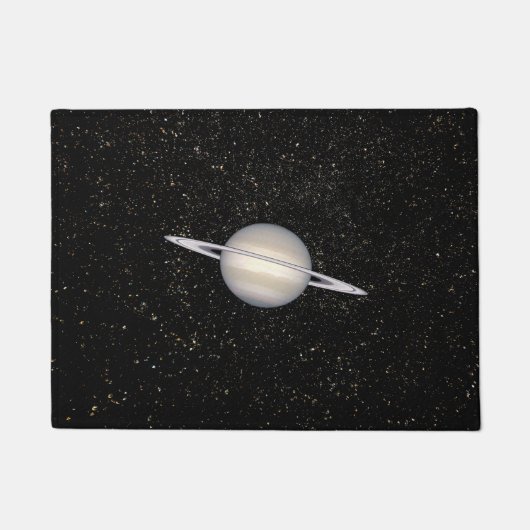 Planet Saturn Fußmatte (Vorderseite)