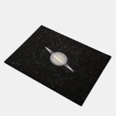 Planet Saturn Fußmatte (Schrägansicht)