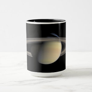 Planet Saturn Gasriese, NASA Cassini-Sonde Tasse