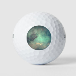 Planet Saturn Mondtian Golfball