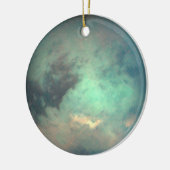 Planet Saturn Mondtian Keramik Ornament (Links)