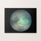 Planet Saturn Mondtian Puzzle (Horizontal)