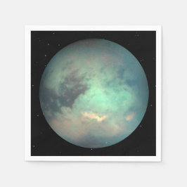 Planet Saturn Mondtian Serviette