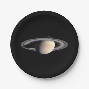 Planet Saturn Pappteller