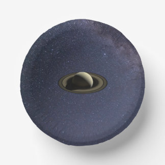 Planet Saturn Pappteller