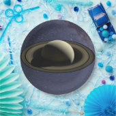 Planet Saturn Pappteller (Party)