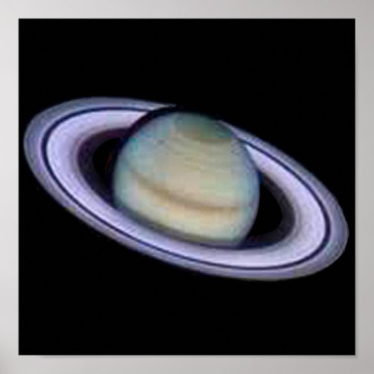 Planet Saturn Poster (Vorne)