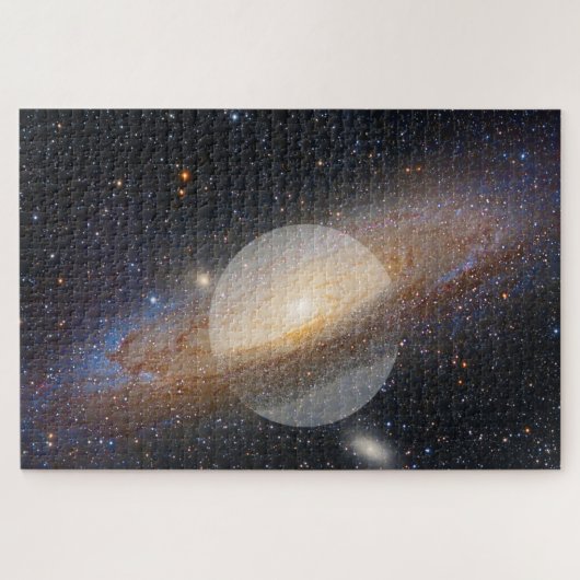 Planet Saturn Puzzle (Horizontal)