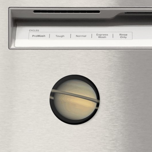Planet Saturn Sonnensystem Magnet (In Situ (Geschirrspüler))