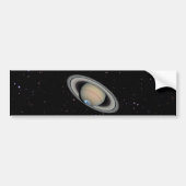 Planet Saturn Starry Sky Autoaufkleber (Vorne)
