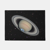 Planet Saturn Starry Sky Fußmatte (Vorderseite)
