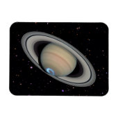 Planet Saturn Starry Sky Magnet (Horizontal)