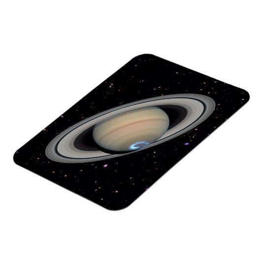 Planet Saturn Starry Sky Magnet (Linke Seite)