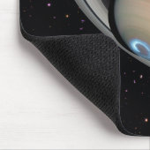 Planet Saturn Starry Sky Mousepad (Ecke)