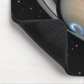 Planet Saturn Starry Sky Mousepad (Ecke)