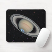 Planet Saturn Starry Sky Mousepad (Mit Mouse)