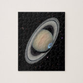 Planet Saturn Starry Sky Puzzle (Vertikal)