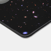 Planet Saturn Starry Sky Schreibtischunterlage (Ecke)