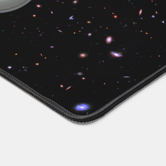 Planet Saturn Starry Sky Schreibtischunterlage (Ecke)