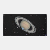 Planet Saturn Starry Sky Schreibtischunterlage (Vorderseite)