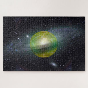 Planet Saturnus Puzzle