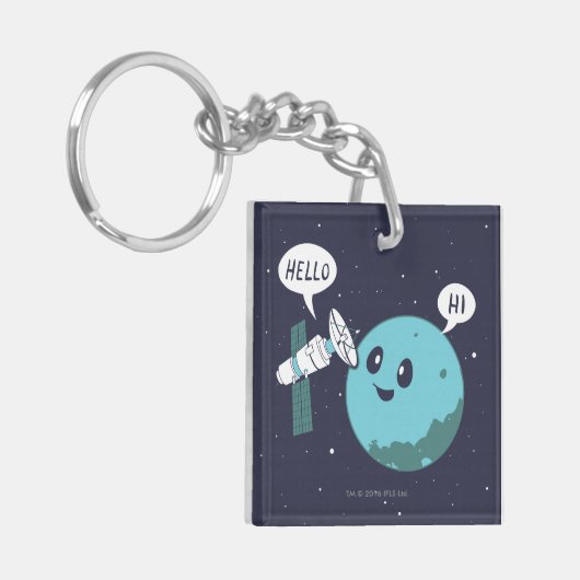 Planet Schlüsselanhänger (Vorderseite links)