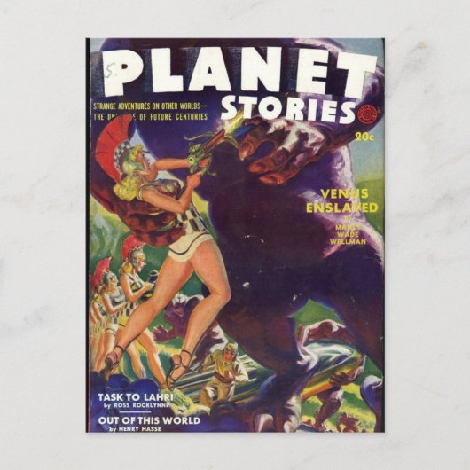 Planet Science Postkarte (Vorderseite)