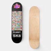 PLANET SK8 SKATEBOARD (Vorderseite)