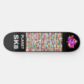 PLANET SK8 SKATEBOARD (Horizontal)