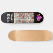 PLANET SK8 SKATEBOARD (Horizontal)