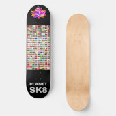 PLANET SK8 SKATEBOARD (Vorderseite)