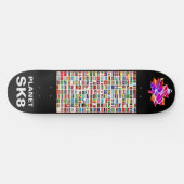 PLANET SK8 SKATEBOARD (Horizontal)