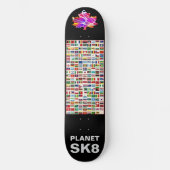 PLANET SK8 SKATEBOARD (Vorderseite)