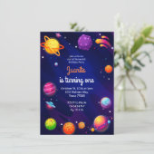 Planet Solar Space 1 Einladung zum 1. (Stehend Vorderseite)