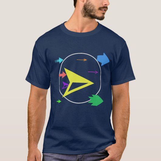 Planet space objects T-Shirt (Vorderseite)