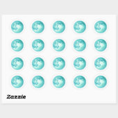 Planet Sticker (Blatt)