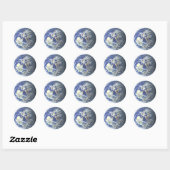 Planet Stickers (Blatt)