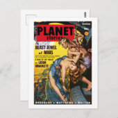 Planet Stories (Dezember 1948) Postkarte (Vorne/Hinten)