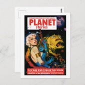 Planet Stories (Juli 1952) Postkarte (Vorne/Hinten)