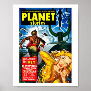 Planet Stories (Nov. 1951) Poster