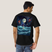Planet T-Shirt (Schwarz voll)