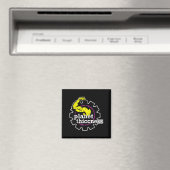 Planet Thiccness Gym Thickness Funny Joke Workout Magnet (In Situ (Geschirrspüler))