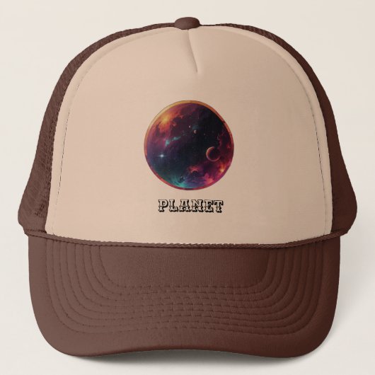 Planet Truckerkappe (Vorderseite)