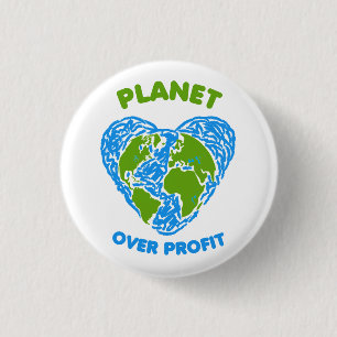 Planet über Gewinn Button