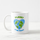 Planet über Gewinn Kaffeetasse (Links)