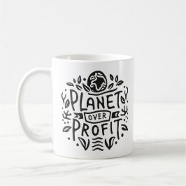 Planet über Gewinn Kaffeetasse
